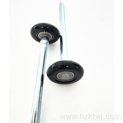 2*7 Garage door black nylon roller